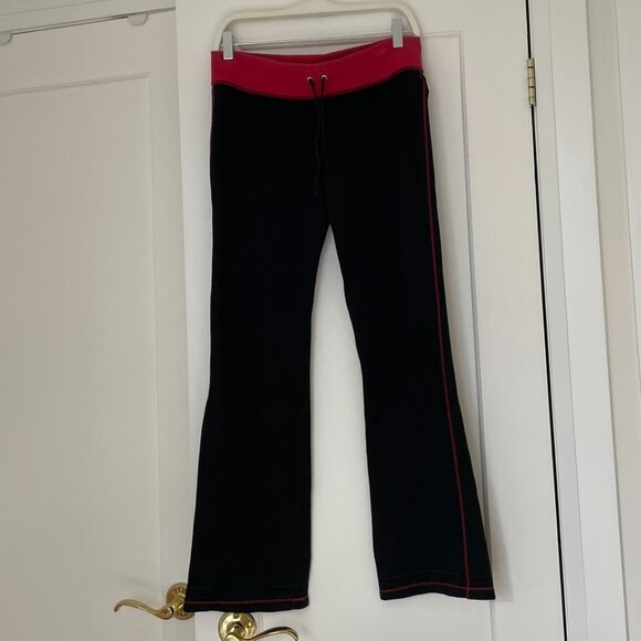 Vintage 2000s Low Rise Boot Cut Yoga Active Lounge Pants - Picture 2 of 9